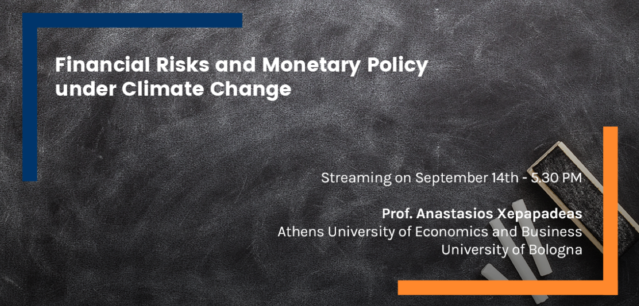 Financial Risks and Monetary Policy under Climate